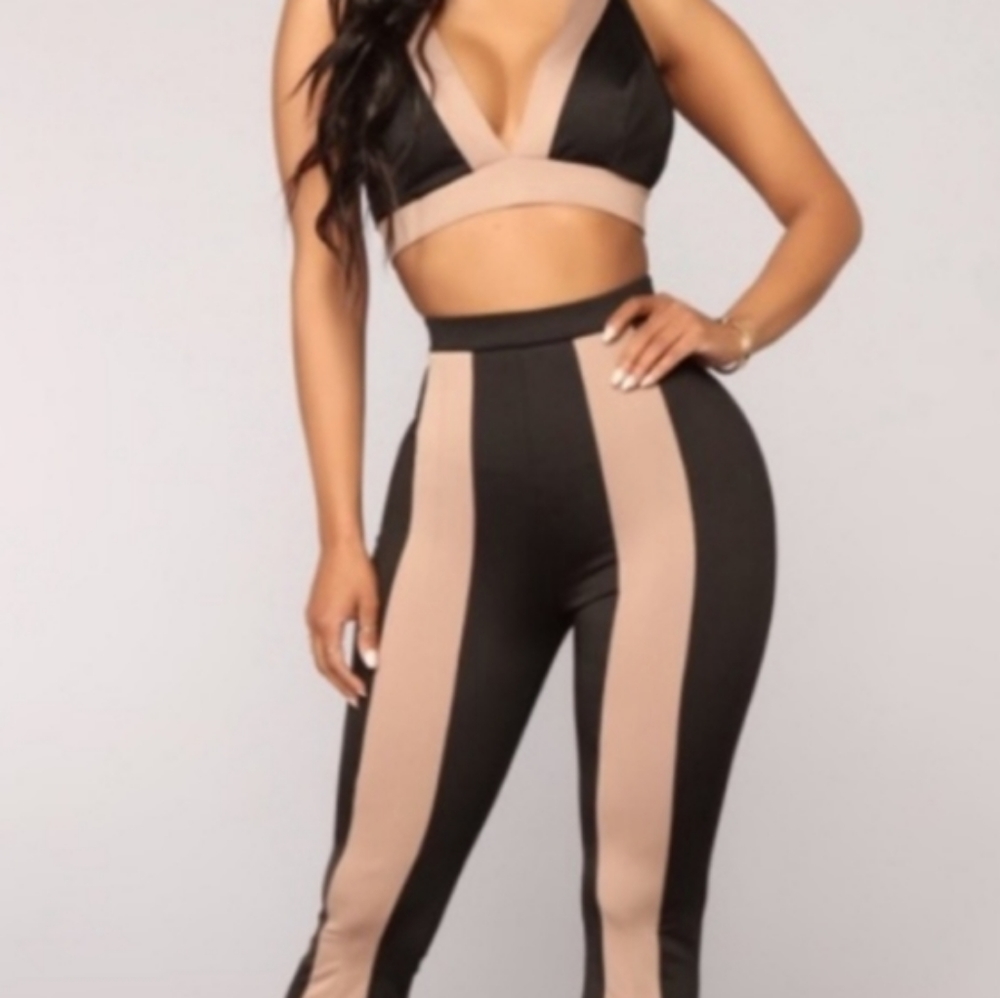 Fashion Nova Get it together colorblock set